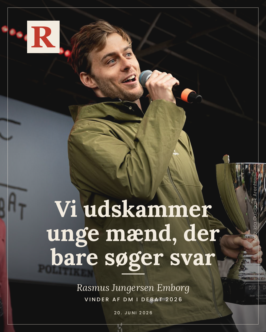 Rasmus Jungersen Emborg – Vi udskammer unge mænd, der bare søger svar